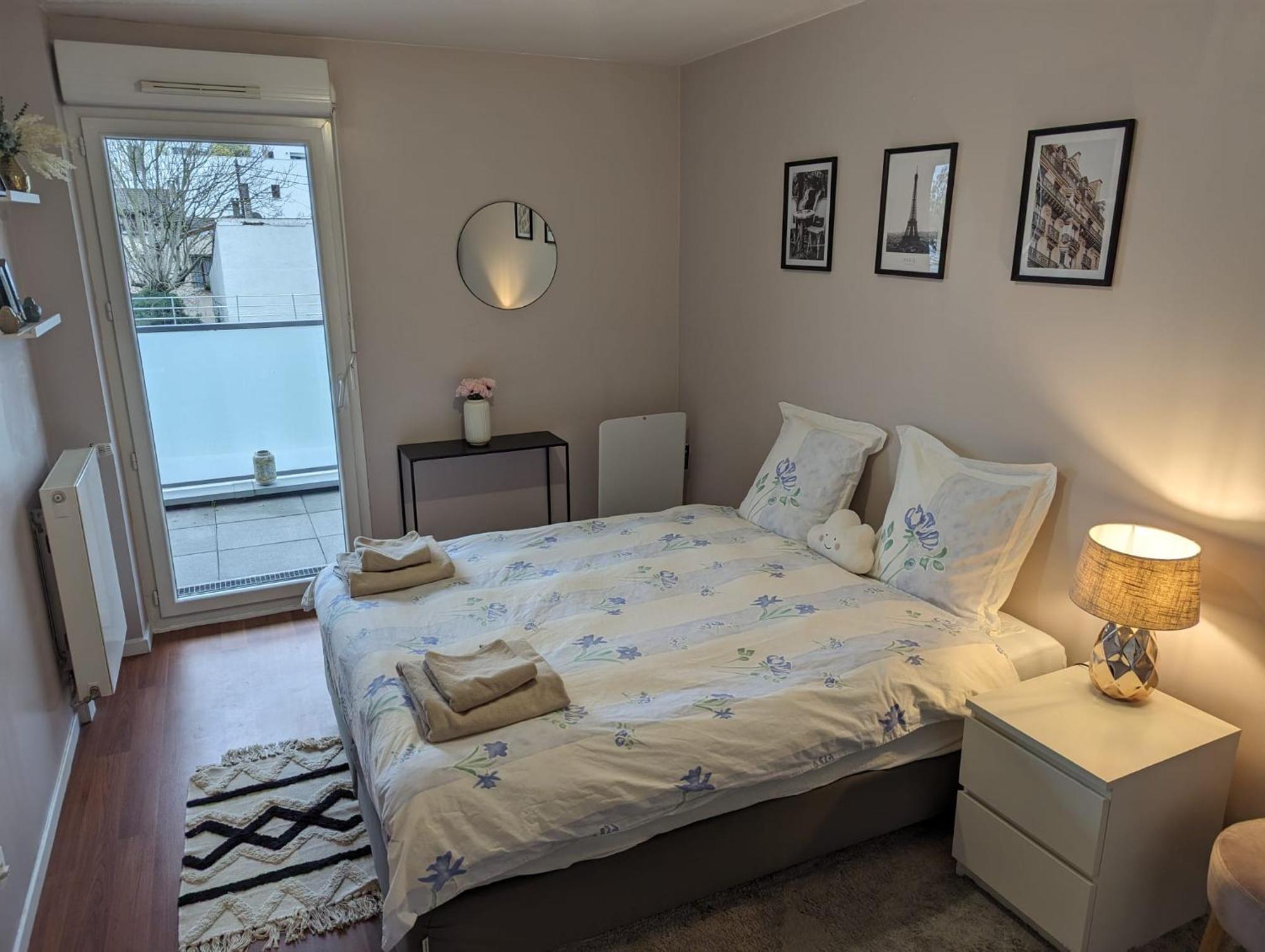 Appartement 80M2, Terrasse Sud, Metro 7 Direction Louvre A 8Minutes, Parking Sous-Sol, Proche Paris-Bercy 이브리쉬르센 외부 사진